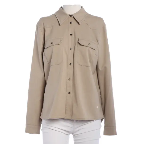 Bluse, in Hellbraun, Polyester, Mos Mosh