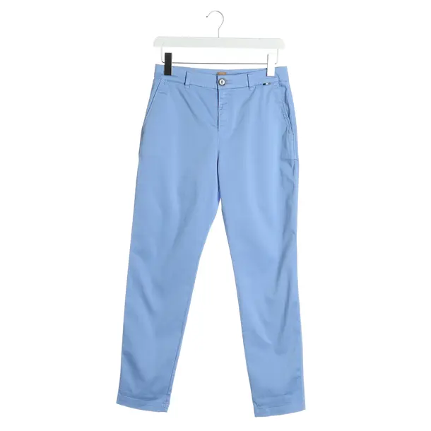 Pants, in Blue, Cotton, Hugo Boss