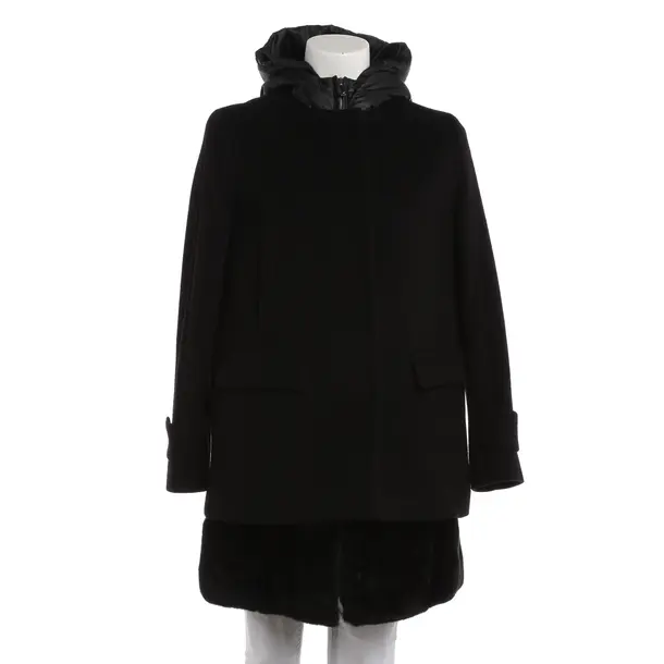 Winter Jacket, in Black, Wool, Max Mara