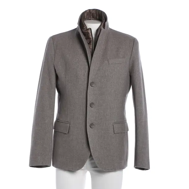 Übergangsjacke, in Hellbraun, Wolle, Herno