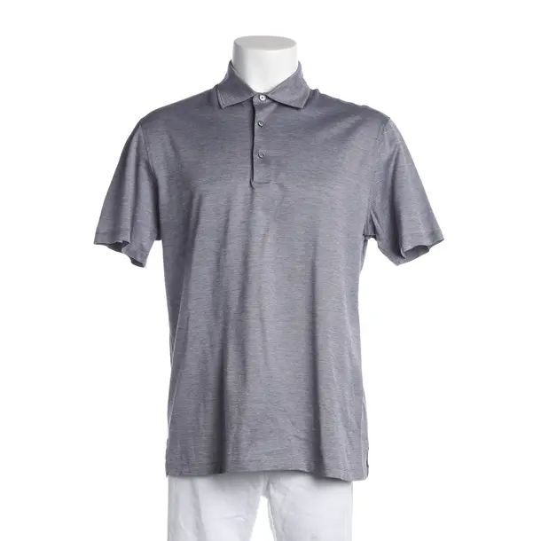 Polo Shirt, in Gray, Cotton, Zegna