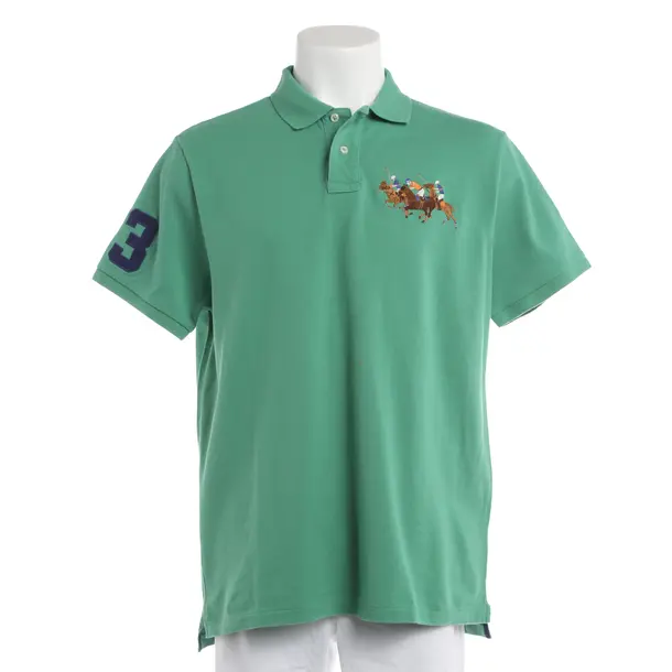 Poloshirt, in Hellgrün, Baumwolle, Polo Ralph Lauren