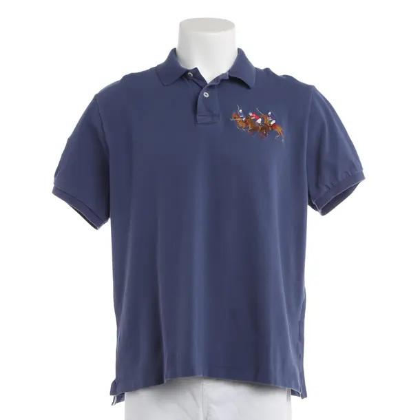 Poloshirt, in Blau, Baumwolle, Polo Ralph Lauren