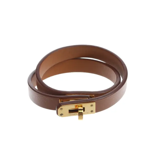 Bracelet, in Brown, Leather, Hermès