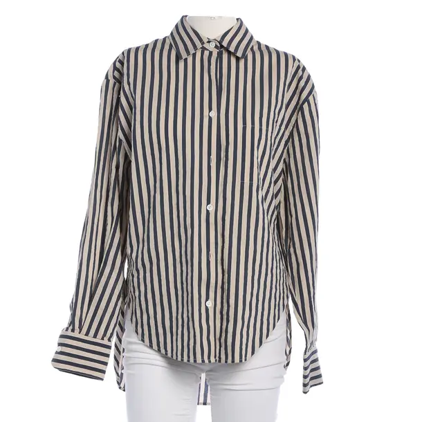 Bluse, in Blau, Viskose, Frankie Shop