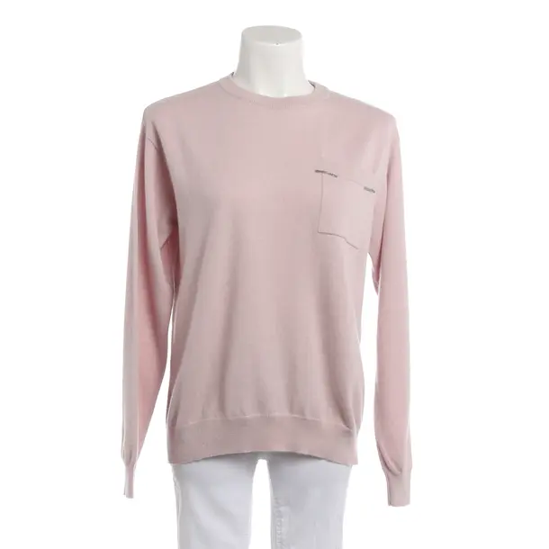 Kaschmirpullover, in Hellrosa, Kaschmir, Brunello Cucinelli