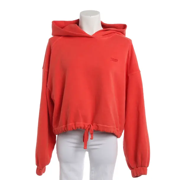 Hoodie, in Dark Orange, Cotton, Tommy Jeans