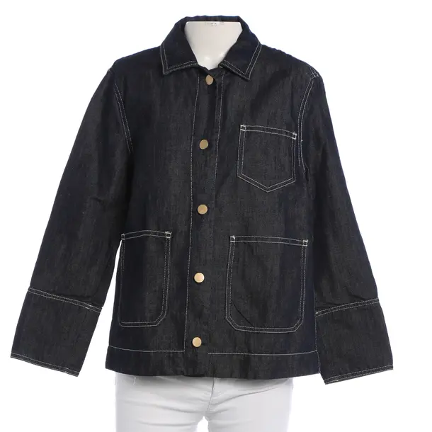 Denim Jacket, in Blue, Cotton, Max Mara