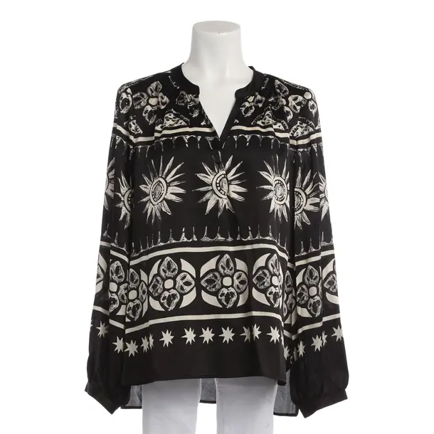 Blouse, in Black, Silk, Grace