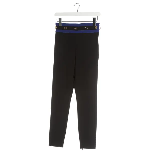 Pants, in Black, Cotton, Elisabetta Franchi
