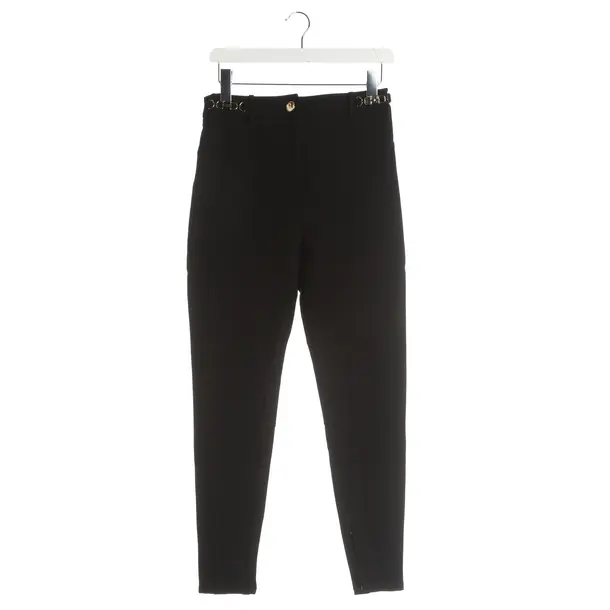 Pants, in Black, Viscose, Elisabetta Franchi
