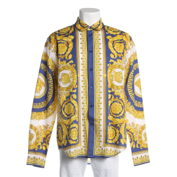 Shirt, in Multicolored, Cotton, Versace