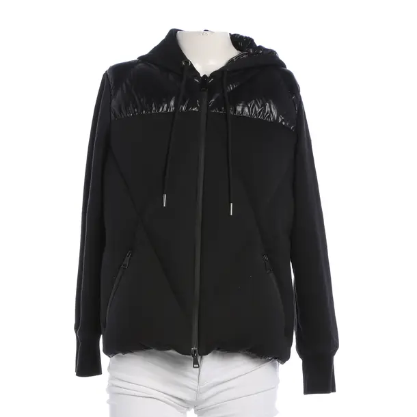 Felpa con cerniera, in Nero, Poliammide, Moncler