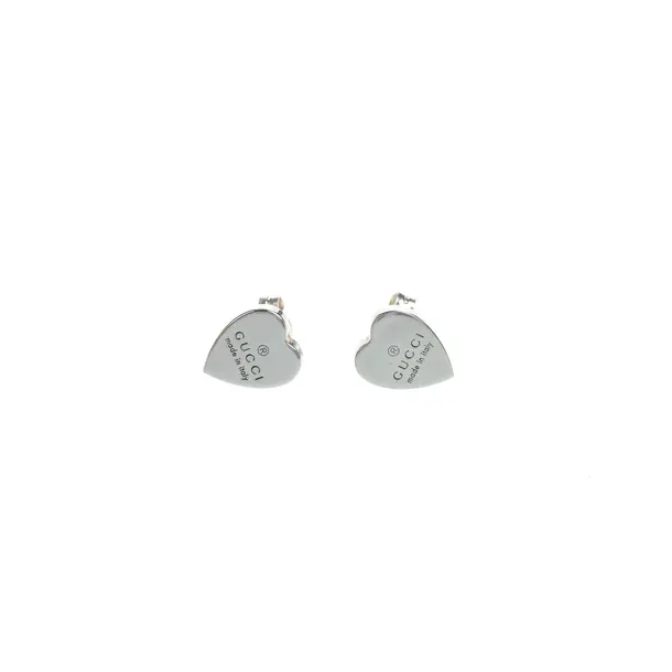 Earrings, in Silver, Metal (metallic, metallized), Gucci