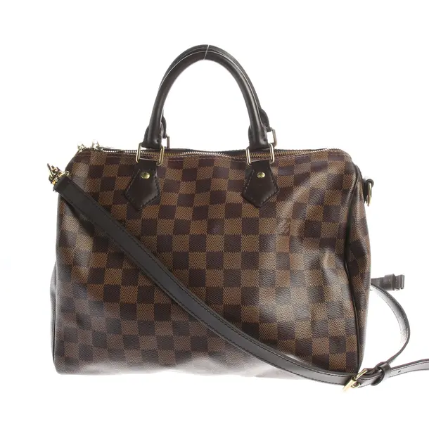 Handbag, in Brown, Canvas, Louis Vuitton