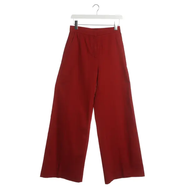 Pants, in Red, Cotton, Max Mara