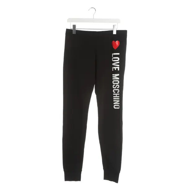 Hose, in Schwarz, Baumwolle, Love Moschino