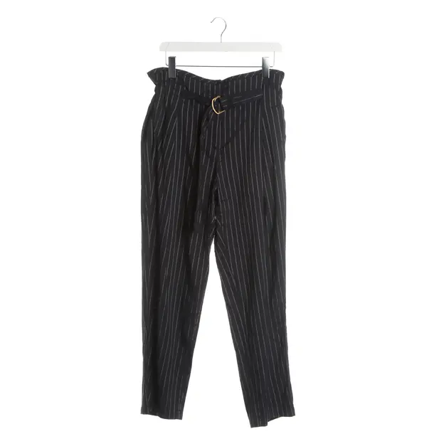 Pants, in Navy, Linen, Marc Cain