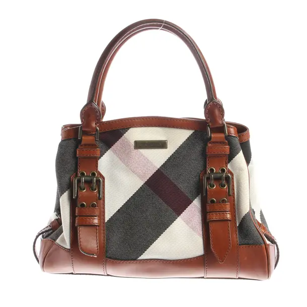 Handbag, in Multicolored, Polyester, Burberry
