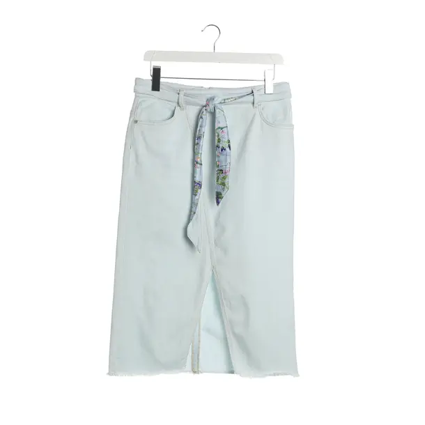 Rock, in Hellblau, Baumwolle, Marc Cain