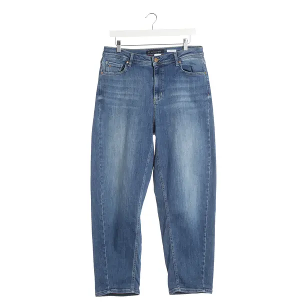 Jeans Boyfriend, in Blau, Baumwolle, Raffaello Rossi