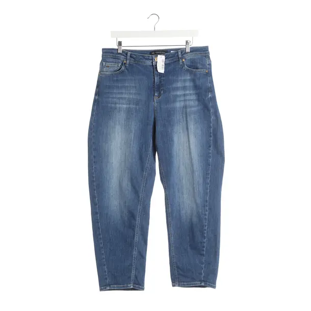 Jeans Boyfriend, in Blau, Baumwolle, Raffaello Rossi