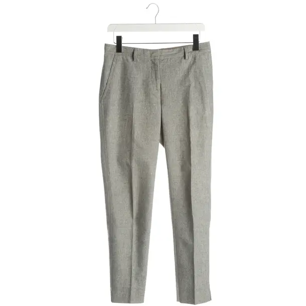 Pants, in Gray, Wool, Fabiana Filippi