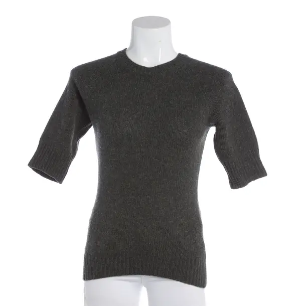 Shirt, in Gray, Wool, Prada Linea Rossa