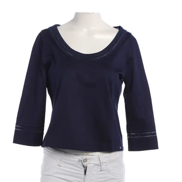 Longsleeve, in Navy, Baumwolle, Escada