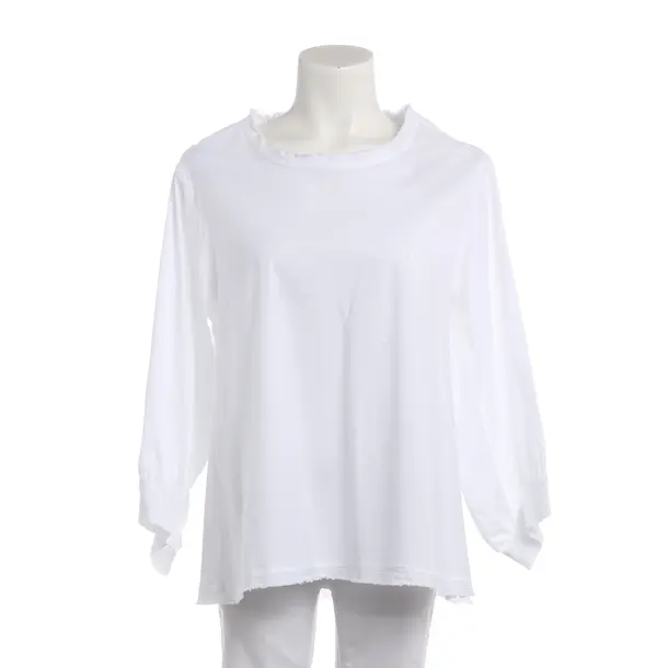 Bluse, in Weiß, Baumwolle, Soluzione