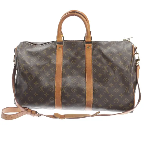 Duffle Bag, in Brown, Leather, Louis Vuitton