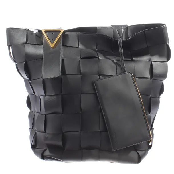 Shopper, in Schwarz, Leder, Bottega Veneta