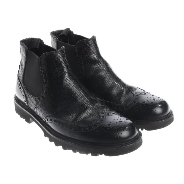 Boots, in Black, Giorgio Armani