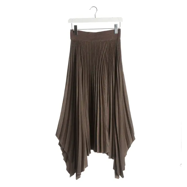 Skirt, in Brown, Polyester, Joseph