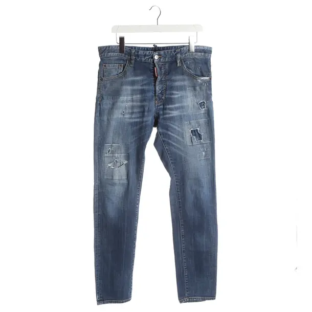 Jeans Straight Fit, in Hellblau, Baumwolle, Dsquared