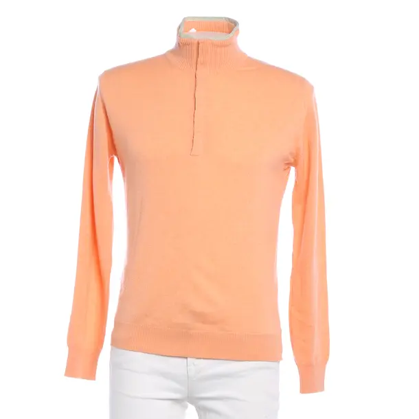 Pullover, in Orange, Kaschmir, Zegna