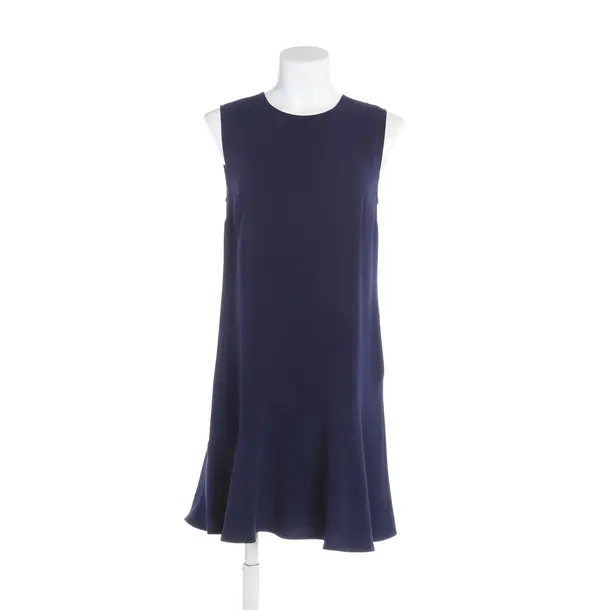 Dress, in Navy, Triacetate, Diane von Furstenberg