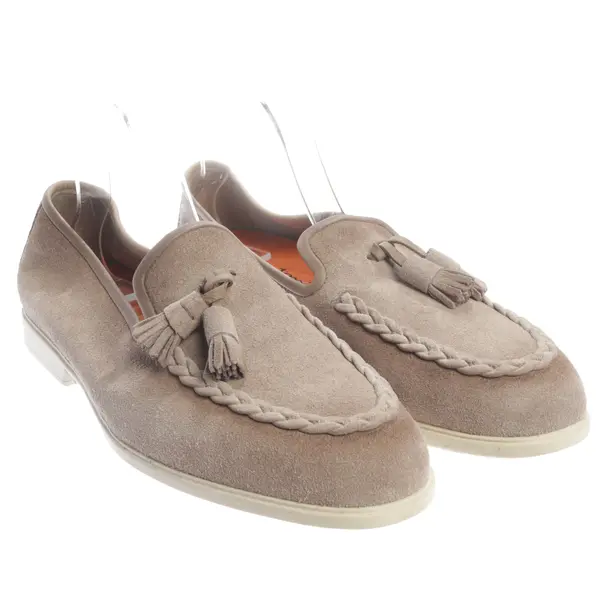Espadrilles, in Camel, Santoni