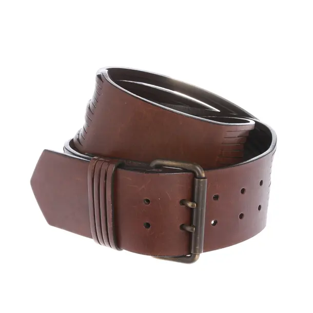 Belt, in Dark Brown, Leather, Fendi