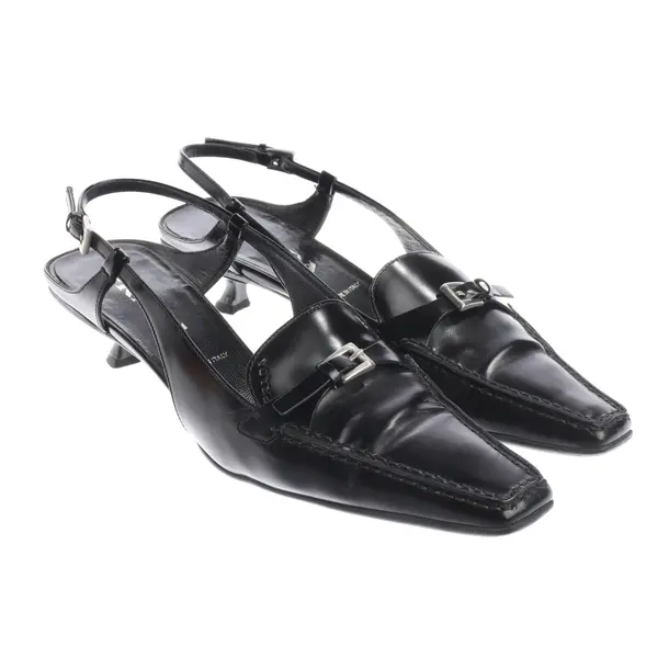 Slingbacks, in Black, Prada