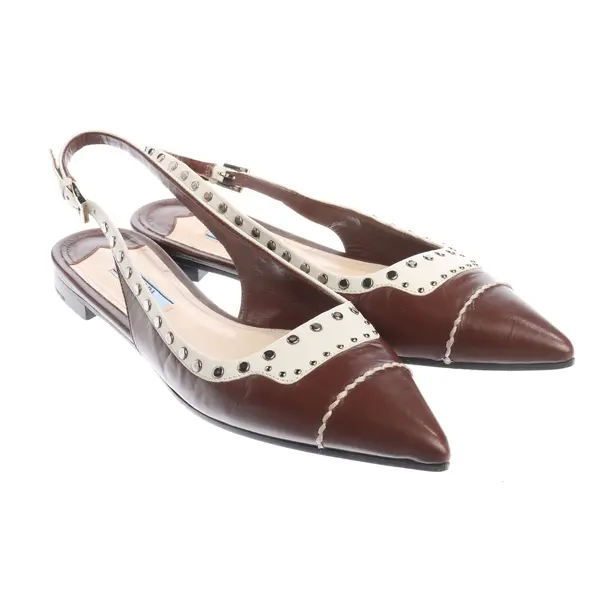Slingbacks, in Brown, Prada