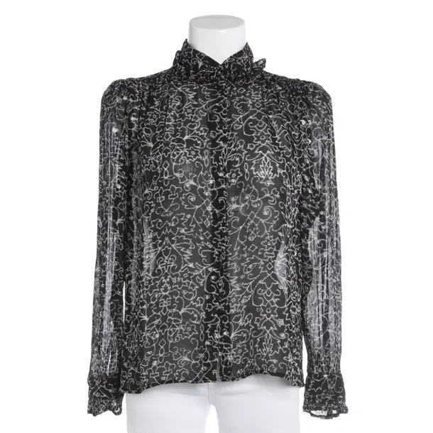 Blouse, in Black, Polyester, Ba&sh