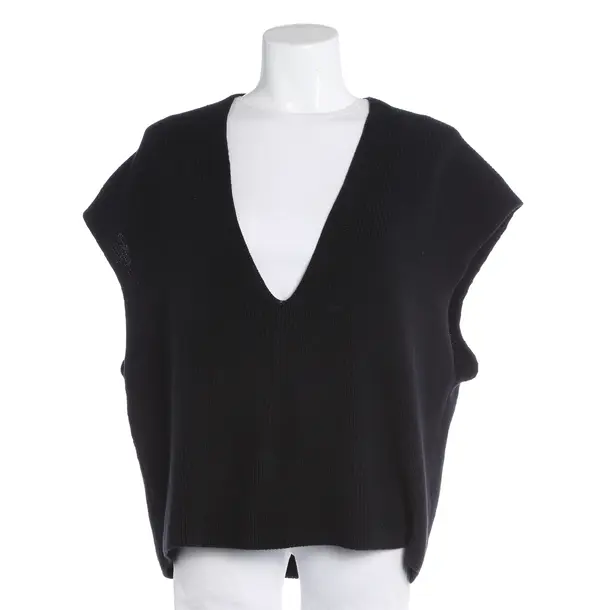 Sweater Vest, in Black, Cotton, Drykorn