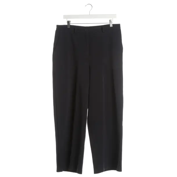Pants, in Navy, Cotton, Max Mara