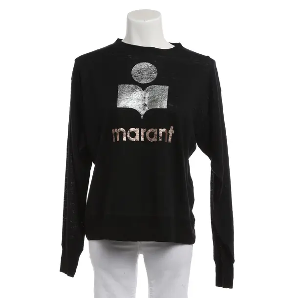 Long Sleeve Shirt, in Black, Linen, Isabel Marant Étoile