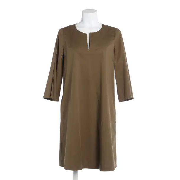 Dress, in Olive Green, Cotton, Riani