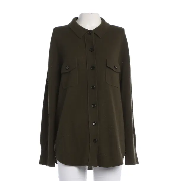 Cardigan, in Verde, Lana, Alludere