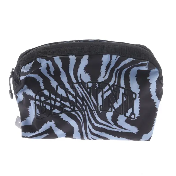 Kosmetiktasche, in Schwarz, Polyester, Ganni