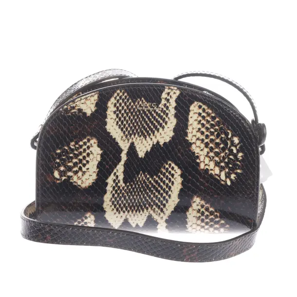 Shoulder Bag, in Beige, Leather, A.P.C