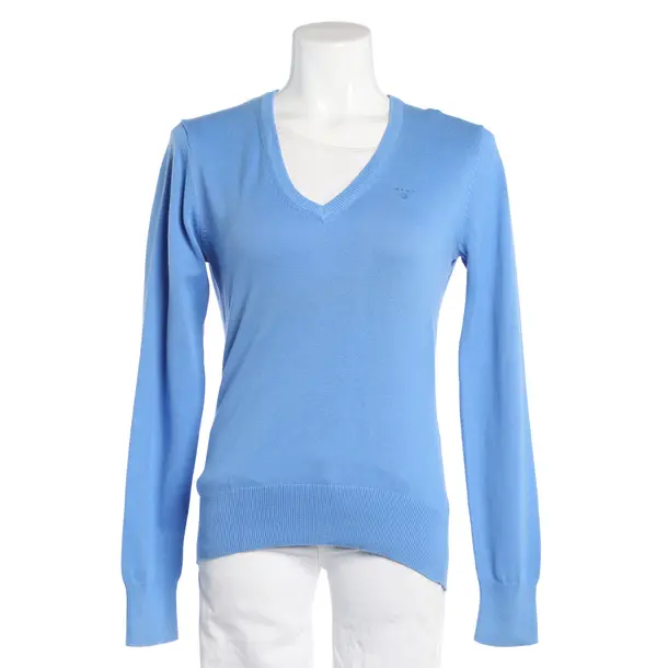 Jumper, in Light Blue, Cotton, Gant